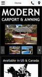 Mobile Screenshot of moderncarport.com